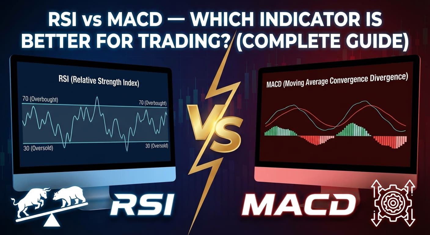 RSI vs MACD — Which Indicator Is Better for Trading? (Complete Guide)